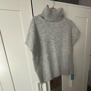 Cupshe Gray Turtleneck Sweater